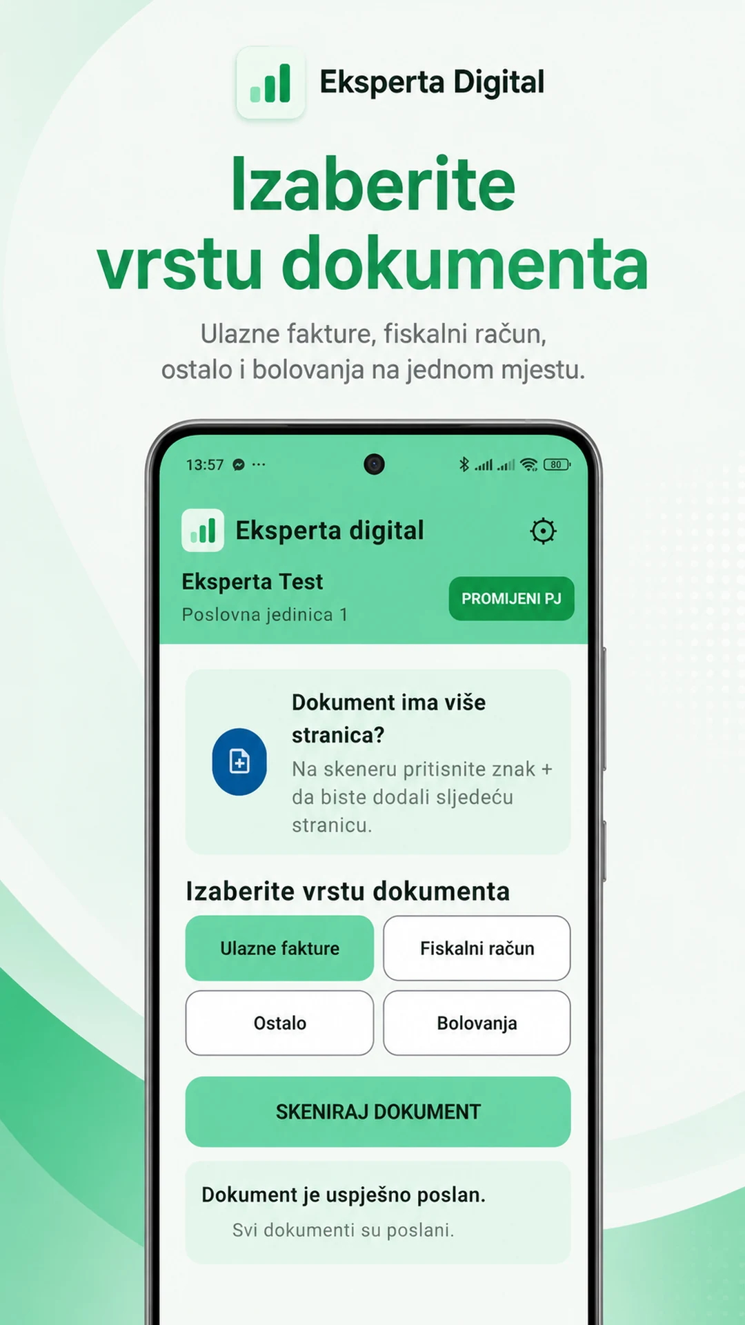 Eksperta Digital izbor vrste dokumenta