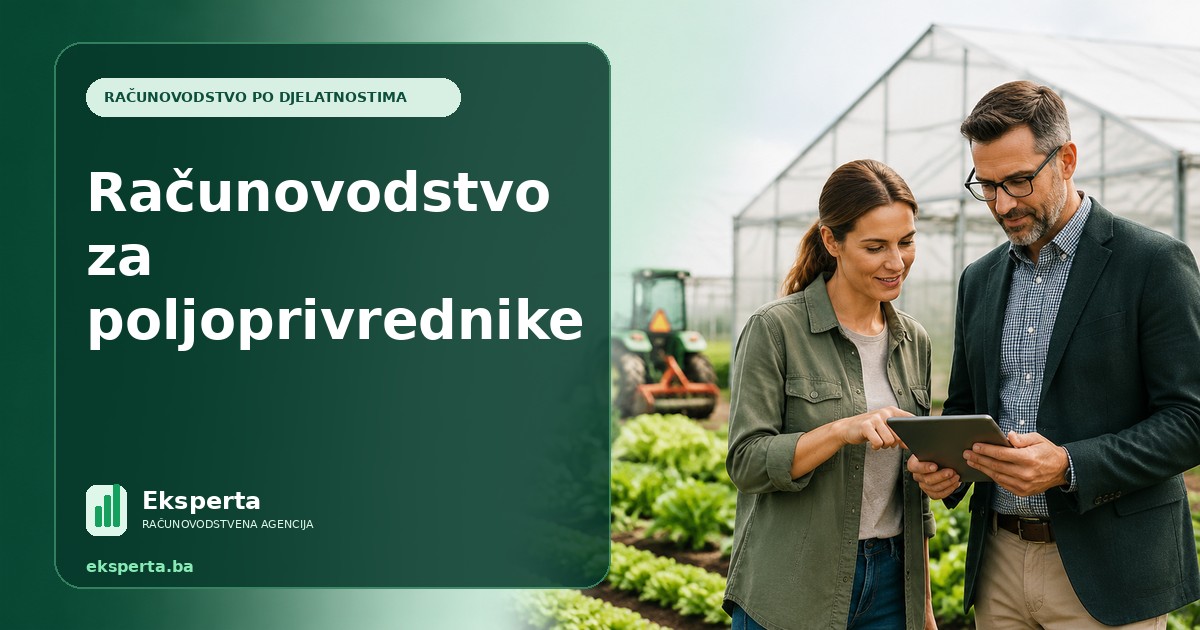 Računovodstvo za poljoprivrednike