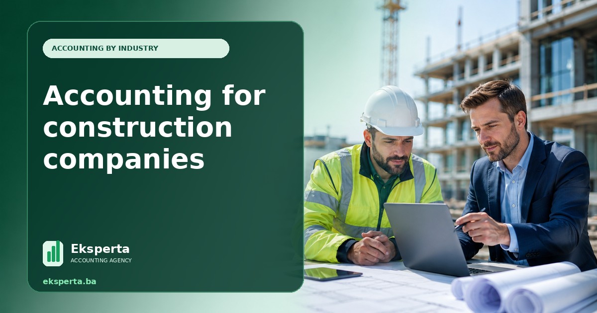 Accounting for construction companies