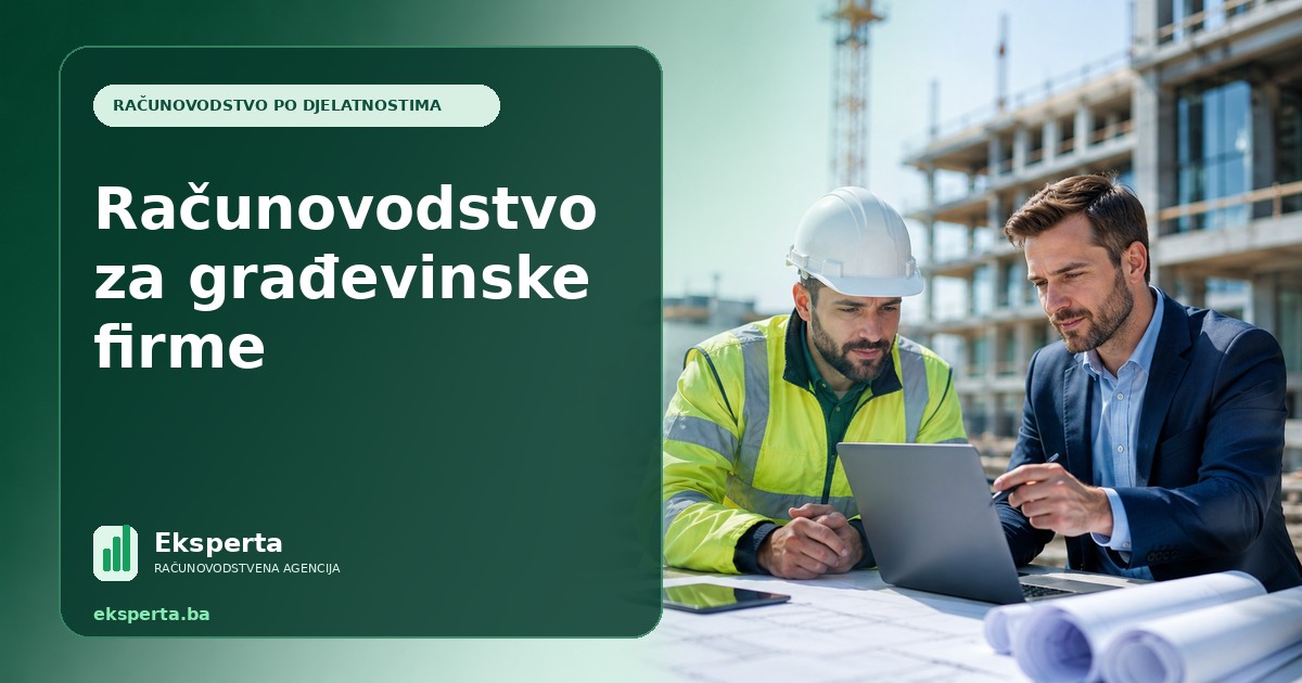 Računovodstvo za građevinske firme