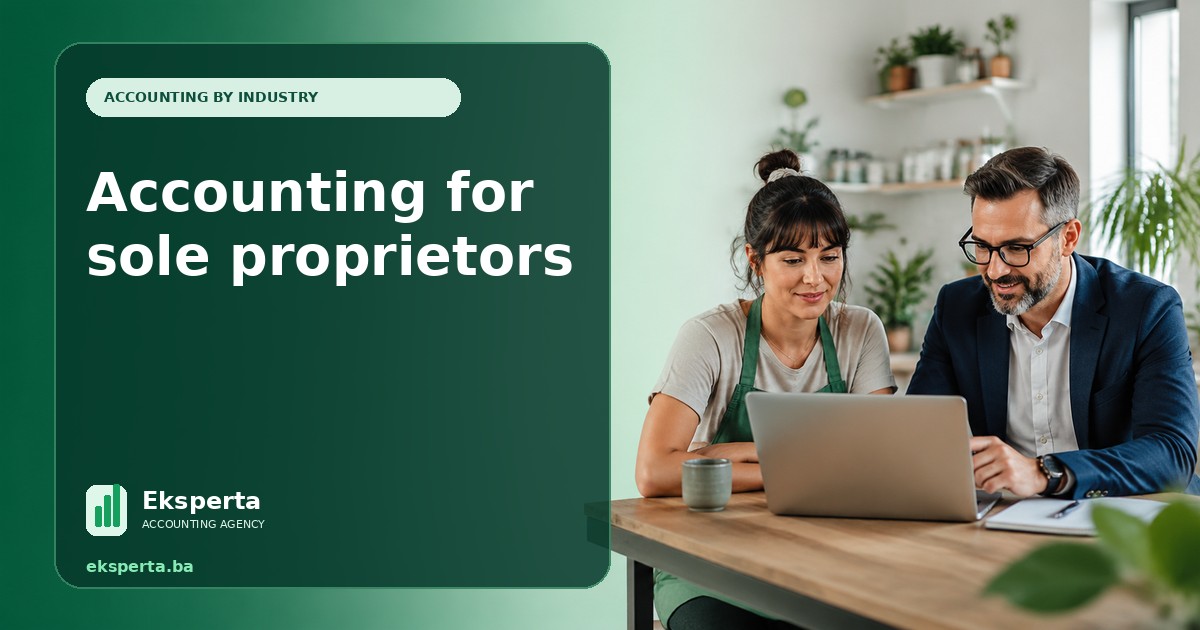 Accounting for sole proprietors