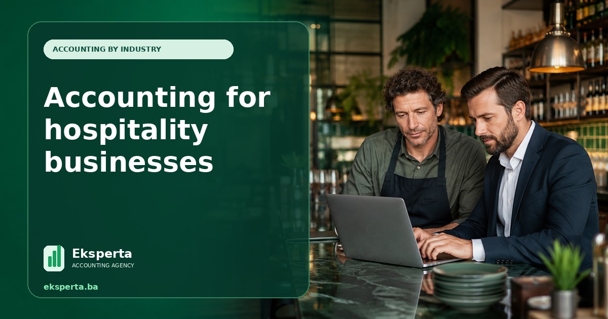 Accounting for hospitality businesses