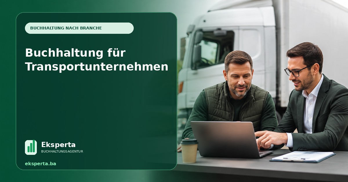 Buchhaltung für Transportunternehmen