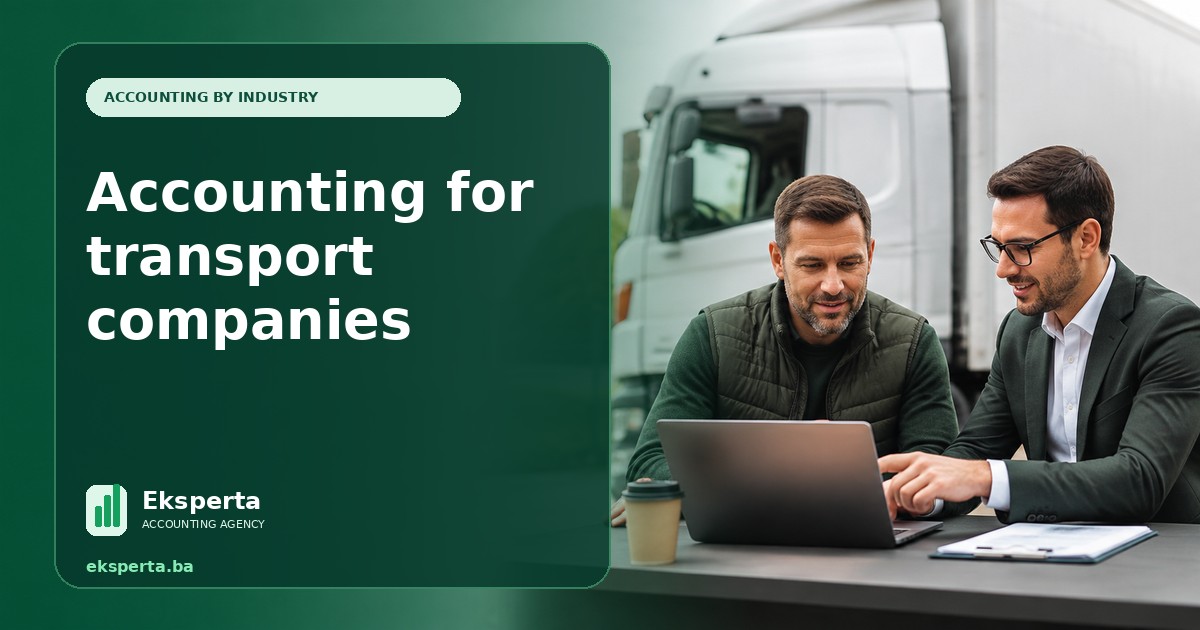 Accounting for transport companies