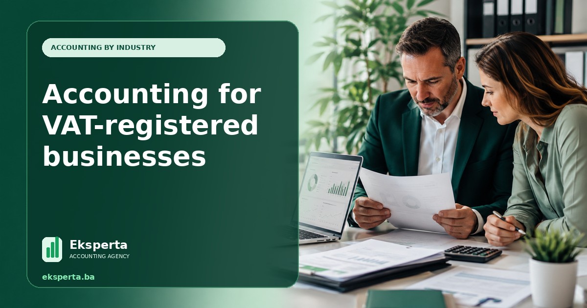 Accounting for VAT-registered businesses